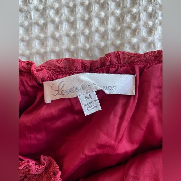 Lovers + Friends Revolve Blossom Top in Palm Floral Embroidery Size Medium - Picture 8 of 12